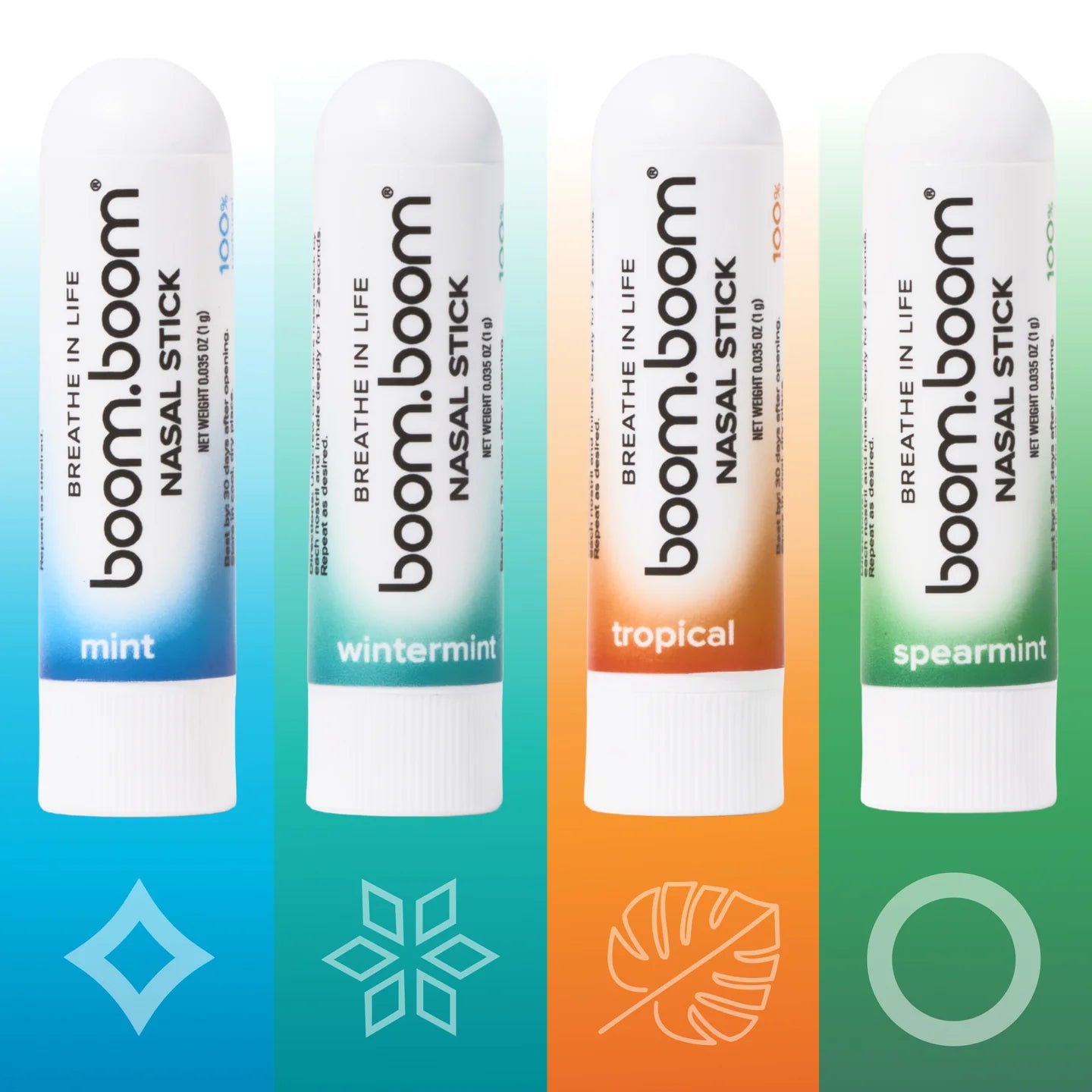 BoomBoom Nasal Stick 4 Pack